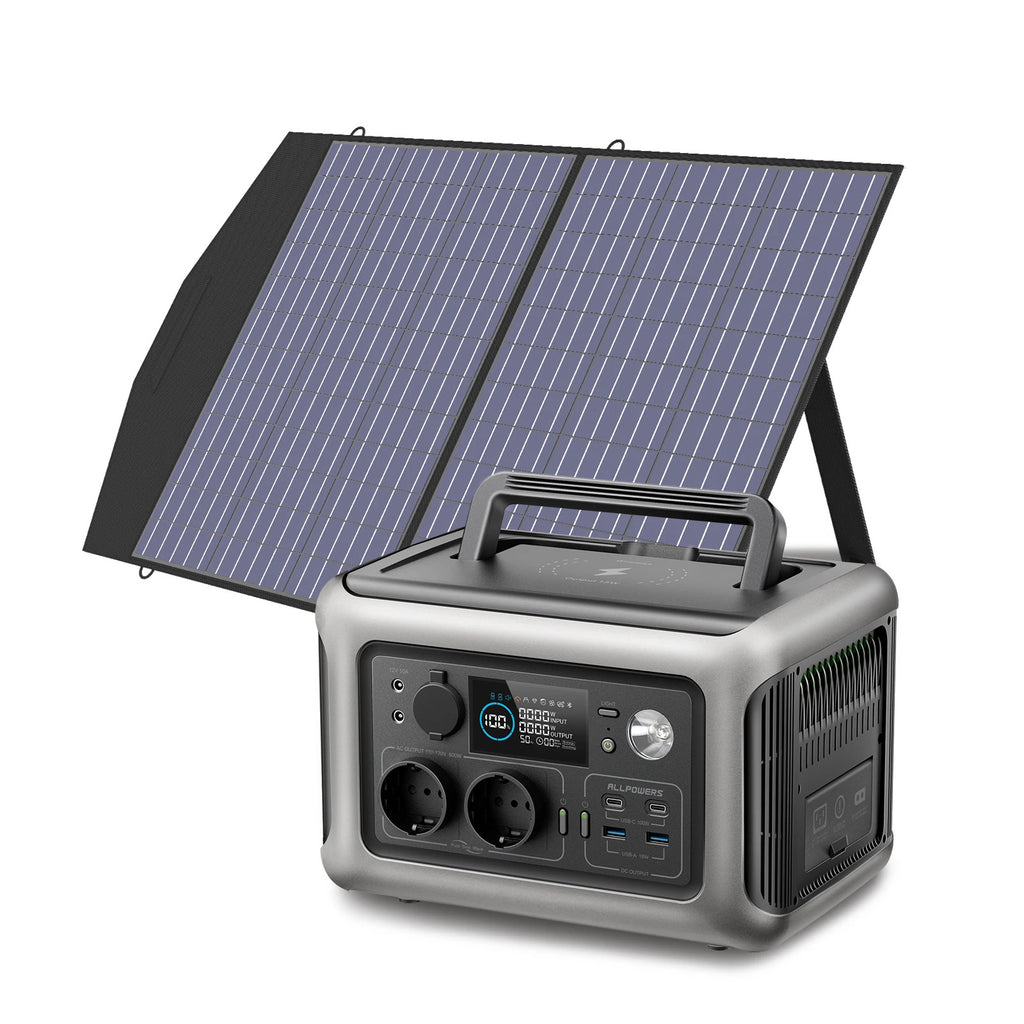 ALLPOWERS R600 Portable Power Station with Optional Solar Panels