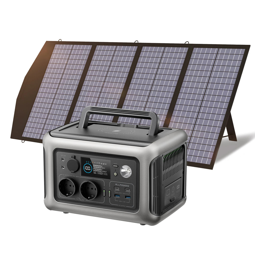 ALLPOWERS R600 Portable Power Station with Optional Solar Panels