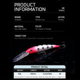 GOBASS 160mm Floating Minnow Fishing Lure β 22g Laser Crankbait for Freshwater & Saltwater | Trolling Wobbler Hard Bait thumbnail 2