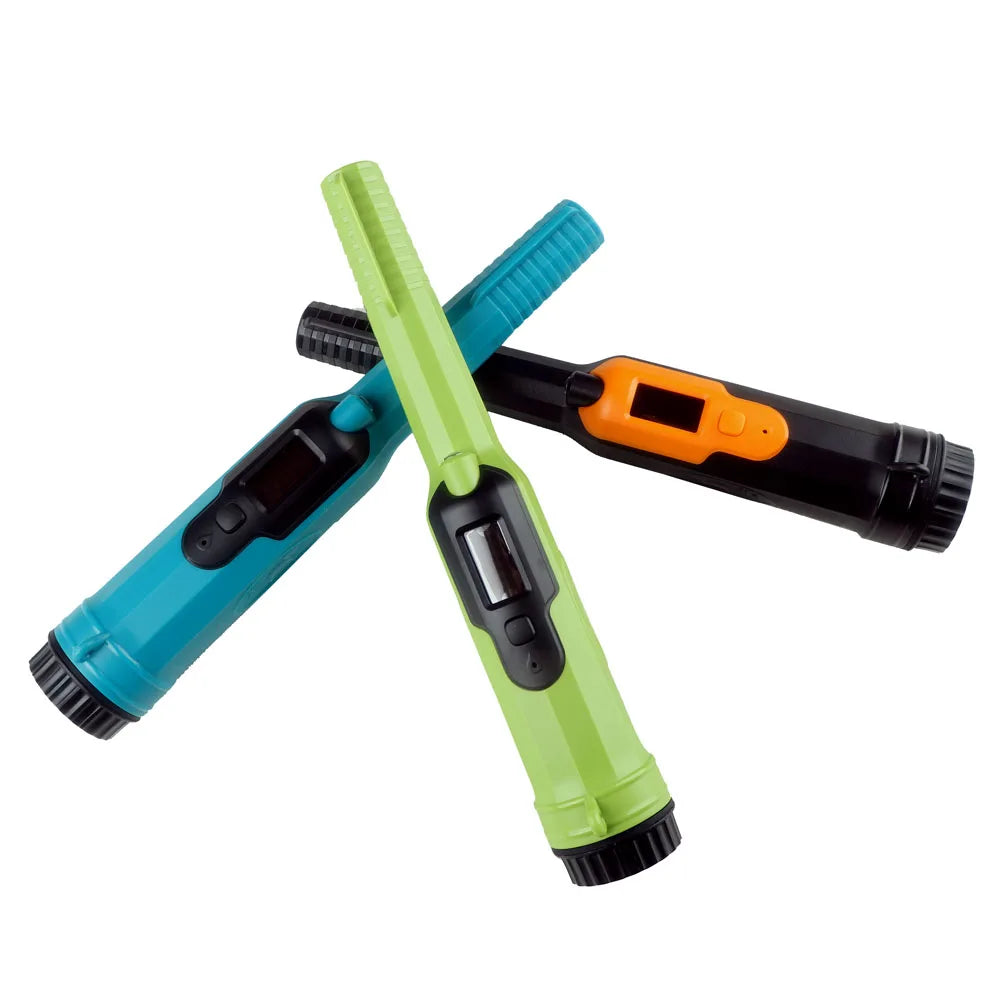 HS-16 Fully Waterproof Pinpointer Metal Detector with LED Light – 360° Detection & Vibration Alert, IP68 Rated