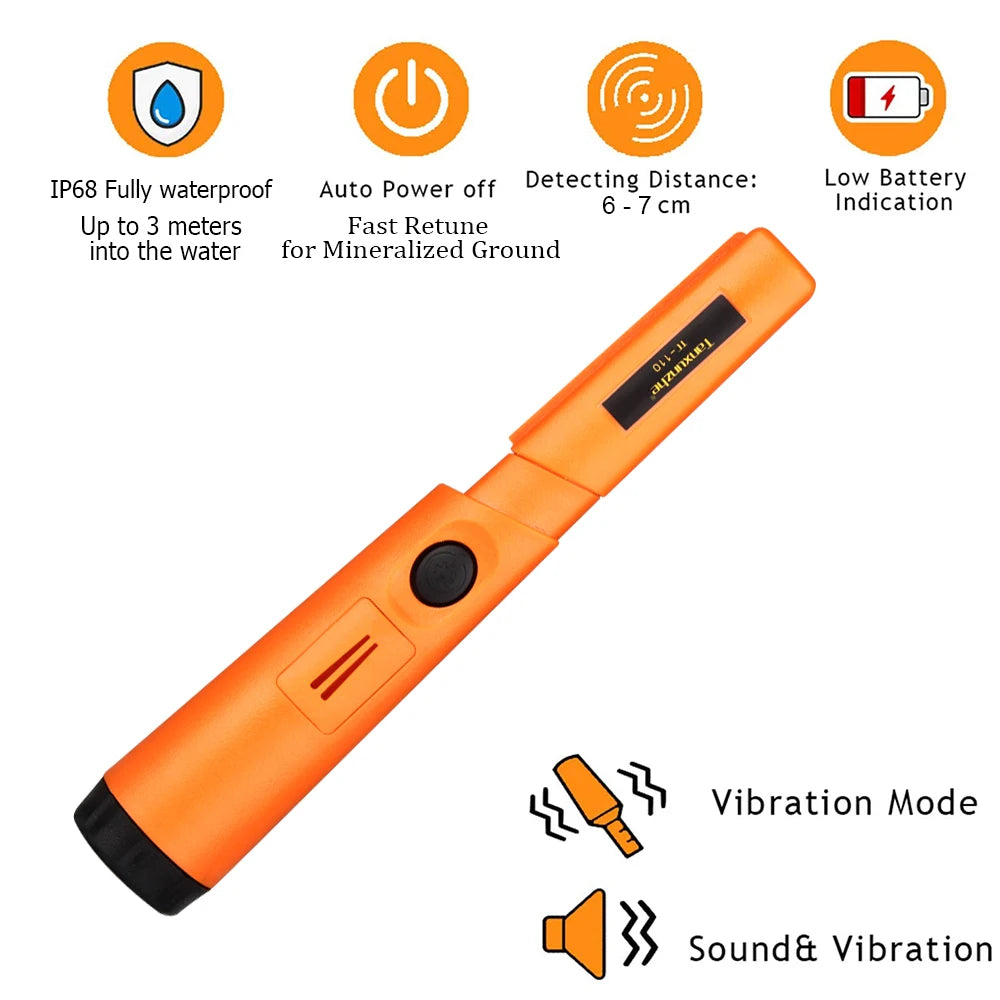 TX-850 High-Precision Underground Gold Metal Detector with TC-110 Pinpointer – Deep Detection Technology