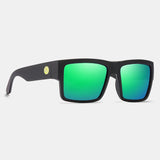 KDEAM All-Black Polarized Sunglasses – Unisex Square Frame | UV400 Protection for Fishing, Driving & Outdoor Adventure thumbnail 16