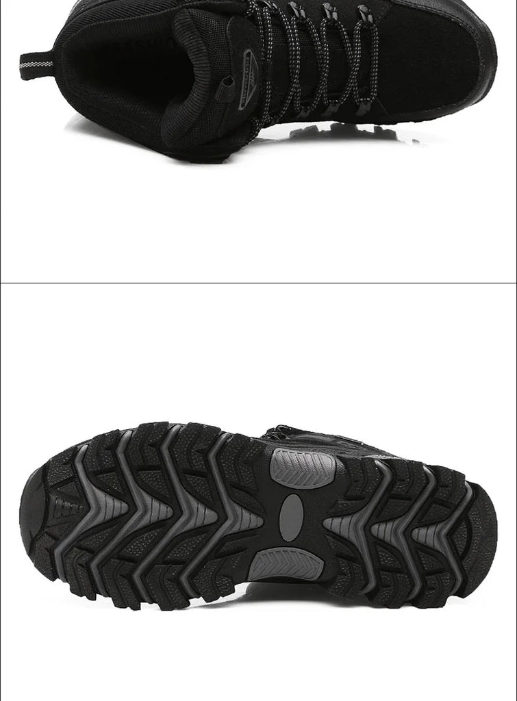 Women’s Winter Trekking Boots – Outdoor Ankle Hiking Shoes for Mountain Trails