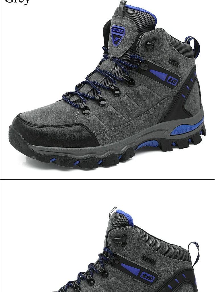 Women’s Winter Trekking Boots – Outdoor Ankle Hiking Shoes for Mountain Trails