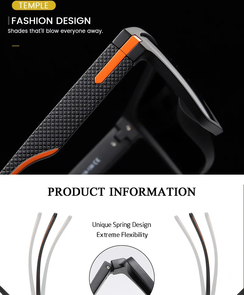 AIMISUV Men's Polarized Oversized Sports Sunglasses – UV400 Protection, Mirror Lens (Model AMS1430)