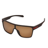 AIMISUV Men's Polarized Oversized Sports Sunglasses – UV400 Protection, Mirror Lens (Model AMS1430) thumbnail 28