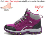 Women’s Outdoor Leather Hiking Boots – Ankle-High, Breathable, Lightweight Trekking Shoes thumbnail 31