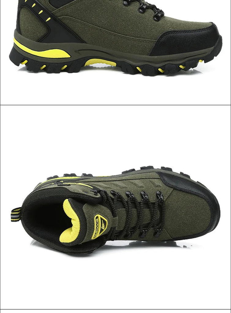 Women’s Winter Trekking Boots – Outdoor Ankle Hiking Shoes for Mountain Trails