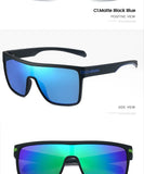 AIMISUV Men's Polarized Oversized Sports Sunglasses – UV400 Protection, Mirror Lens (Model AMS1430) thumbnail 23