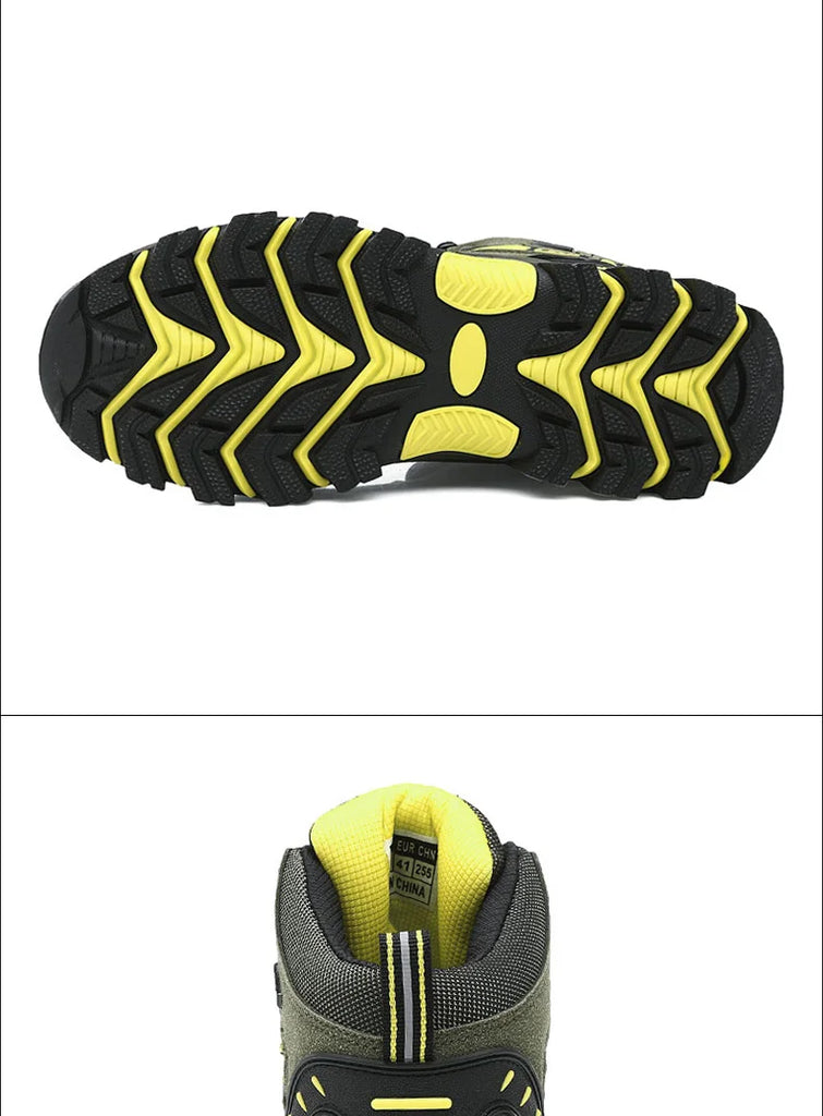 Women’s Winter Trekking Boots – Outdoor Ankle Hiking Shoes for Mountain Trails