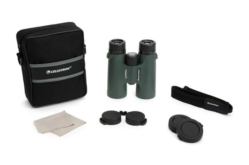 Celestron Outland X 8x42 & 10x42 Waterproof Binoculars – Fogproof, Multi-Coated Optics, BaK-4 Prisms, Outdoor & Wildlife Ready