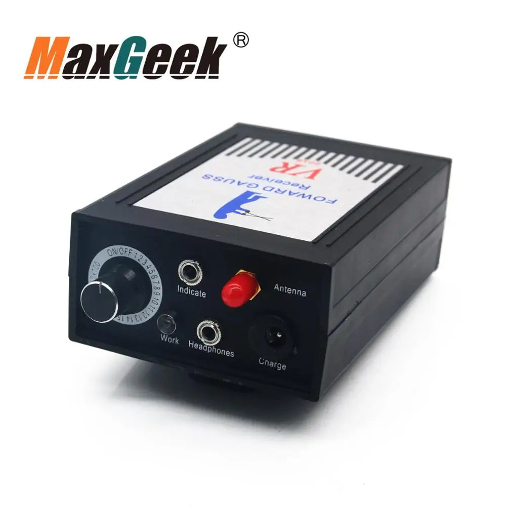 Maxgeek VR5000 Long Range Metal Detector – 1500m Range, 70m Depth | Gold, Silver, Diamond, and Mineral Detection