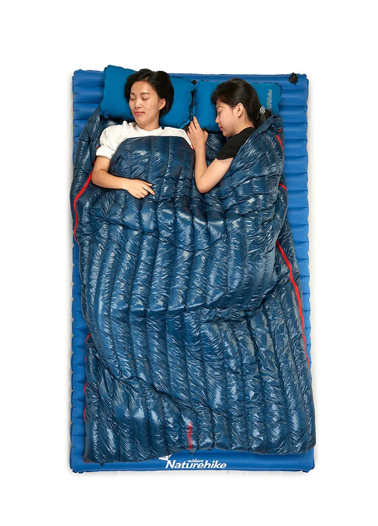 Naturehike CW280 / CWM400 Ultralight Goose Down Sleeping Bag – 3-Season Waterproof, Compact & Connectable