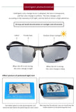 Cook Shark Aluminum-Magnesium HD Polarized Sunglasses for Men – UV400 Photochromic Driving Glasses thumbnail 12