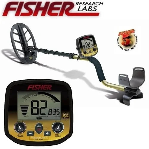 Fisher Gold Bug Pro – Professional Gold Nugget Metal Detector (Dual Coil, 19kHz)