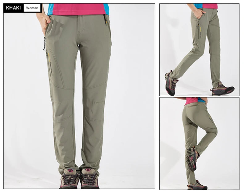 Women's Waterproof Hiking Pants – Lightweight, Quick-Dry, Breathable Outdoor Trousers for Trekking, Climbing & Camping