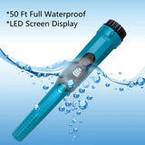 HS-16 Fully Waterproof Pinpointer Metal Detector with LED Light – 360° Detection & Vibration Alert, IP68 Rated thumbnail 32