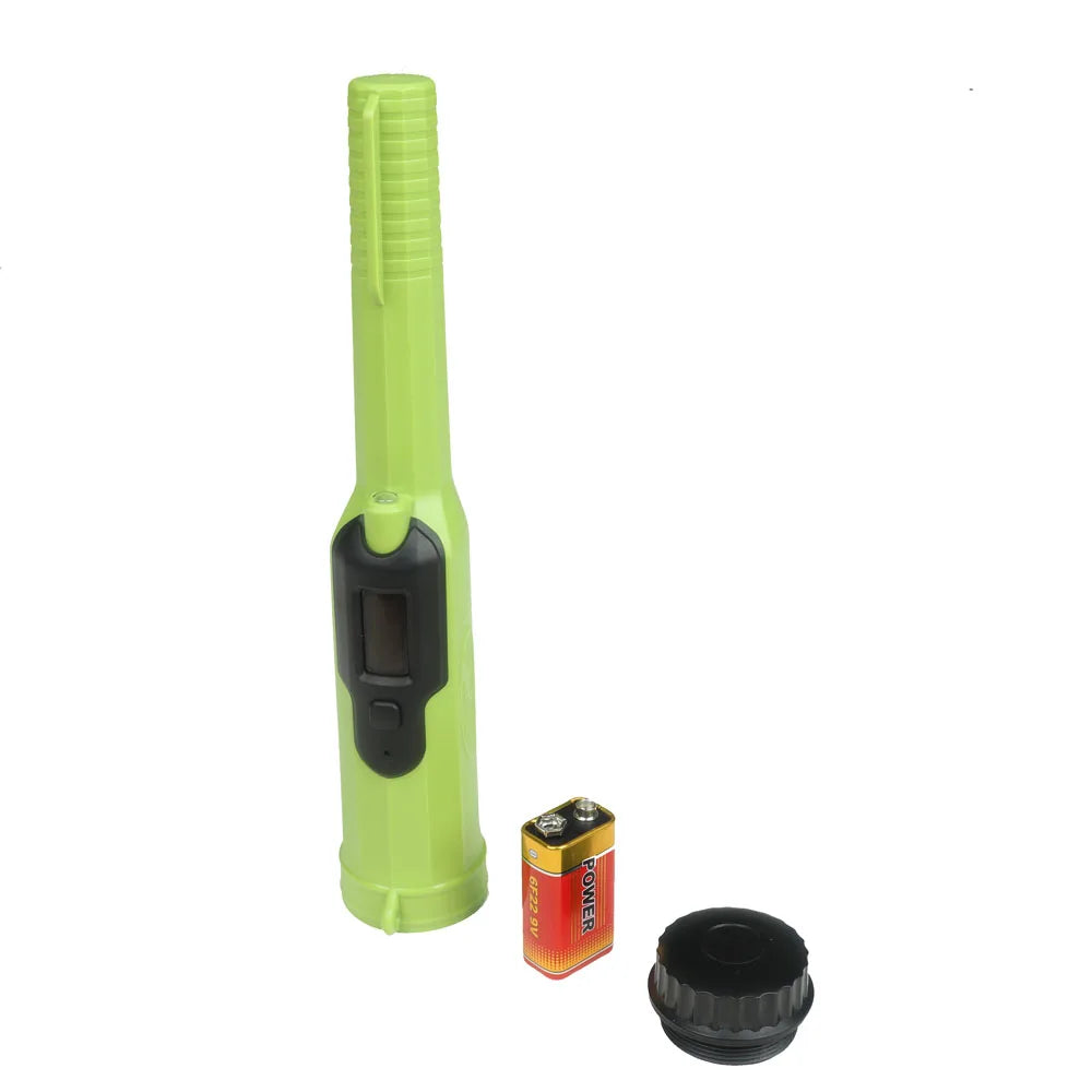 HS-16 Fully Waterproof Pinpointer Metal Detector with LED Light – 360° Detection & Vibration Alert, IP68 Rated