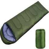 Ultralight Cotton Sleeping Bag – Envelope Style, Hooded, 750g | Summer & Spring Camping thumbnail 3