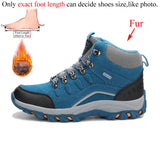 Women’s Outdoor Leather Hiking Boots – Ankle-High, Breathable, Lightweight Trekking Shoes thumbnail 34