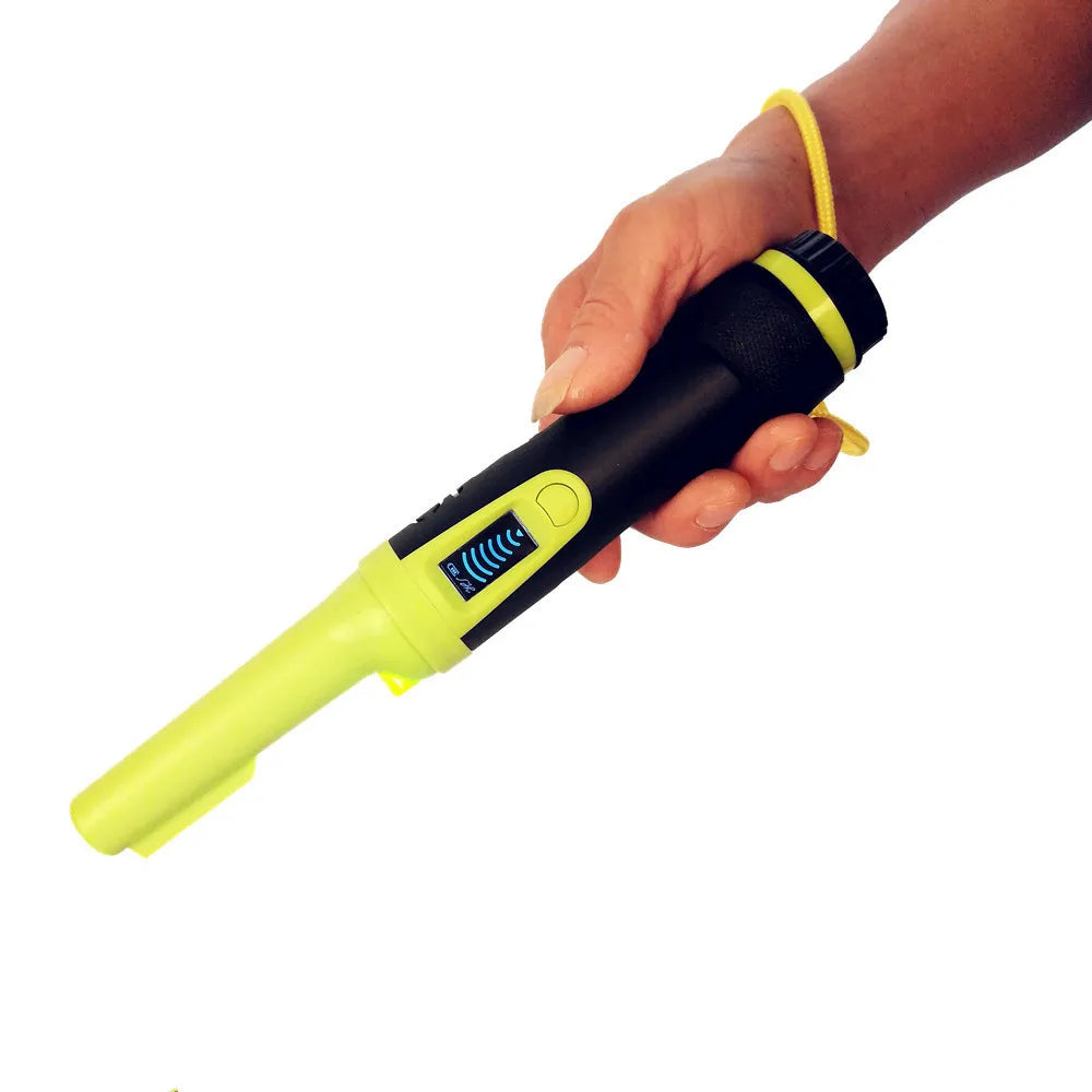 HS-10 High-Sensitivity Waterproof Handheld Pinpointer with LCD Display – 360° Detection, IP68 Rated
