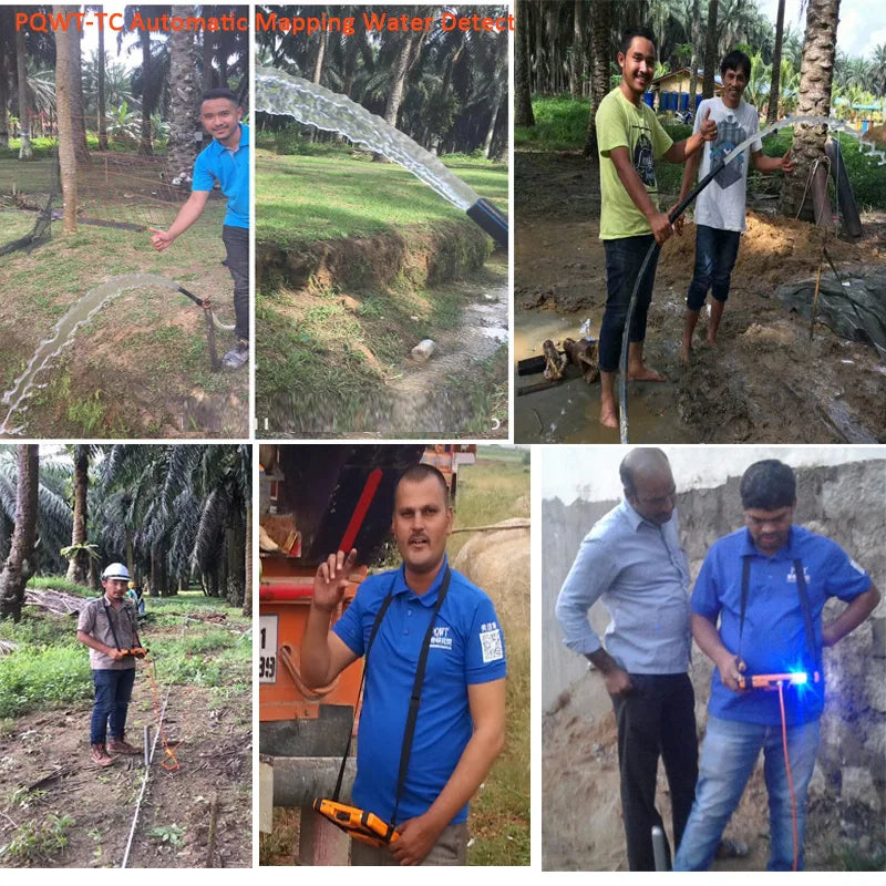 PQWT-TC Series Underground Water Detector (150M / 300M / 500M) – High-Precision Groundwater Finder & Geological Survey Instrument