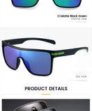 AIMISUV Men's Polarized Oversized Sports Sunglasses – UV400 Protection, Mirror Lens (Model AMS1430) thumbnail 24