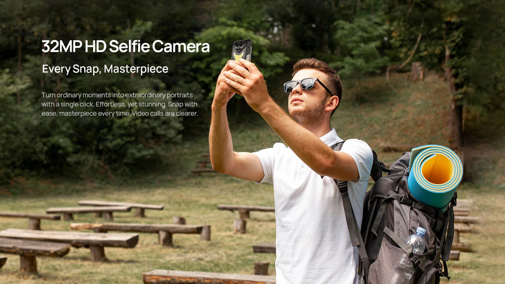 Ulefone Armor 34 Pro 5G – Rugged AI Smartphone with Built-in Projector, 25500mAh Battery, 120Hz Display, and 32GB+512GB Storage