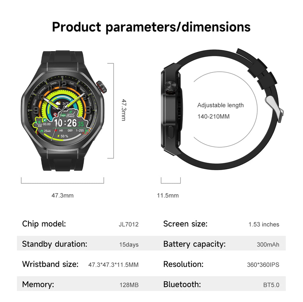 Huawei GT5 Pro Smart Watch for Men β 2025 Edition