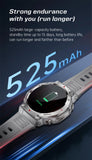 LIGE 2025 KT85 Outdoor Smartwatch – 1.43" AMOLED Display, Long Battery Life, Fitness & Health Tracker for Men thumbnail 13