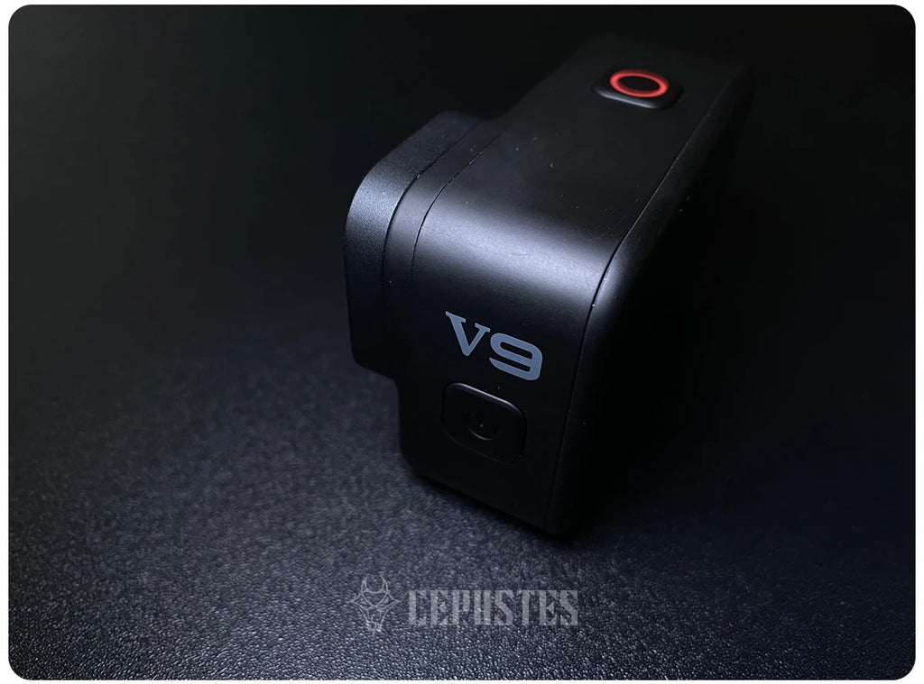 CERASTES V9 4K Ultra HD WiFi Action Camera – Dual Screen, Waterproof, Remote Control, EIS Stabilization