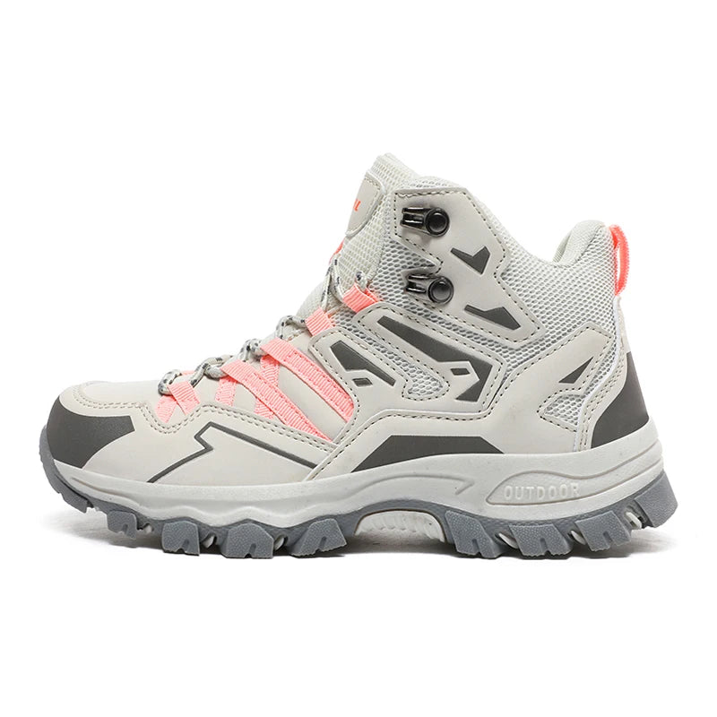 Women's Ankle Hiking Boots – Lightweight Trekking Shoes for Mountain & Trail
