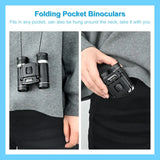 500x25 HD Zoom Binoculars – Compact Long-Range Telescope with BAK4 Prism & Waterproof Design (5000M/50000M Range) thumbnail 5