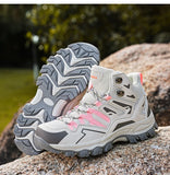 Women's Ankle Hiking Boots – Lightweight Trekking Shoes for Mountain & Trail thumbnail 25