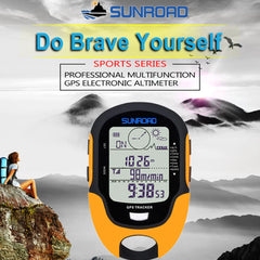 Portable Digital Altimeter, Barometer, Compass & GPS Navigation Receiver – FR510