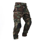 Men’s Tactical Combat Pants with Knee Pads – Camouflage Military-Grade Cargo Trousers for Hunting, Trekking & Outdoor Survival thumbnail 18