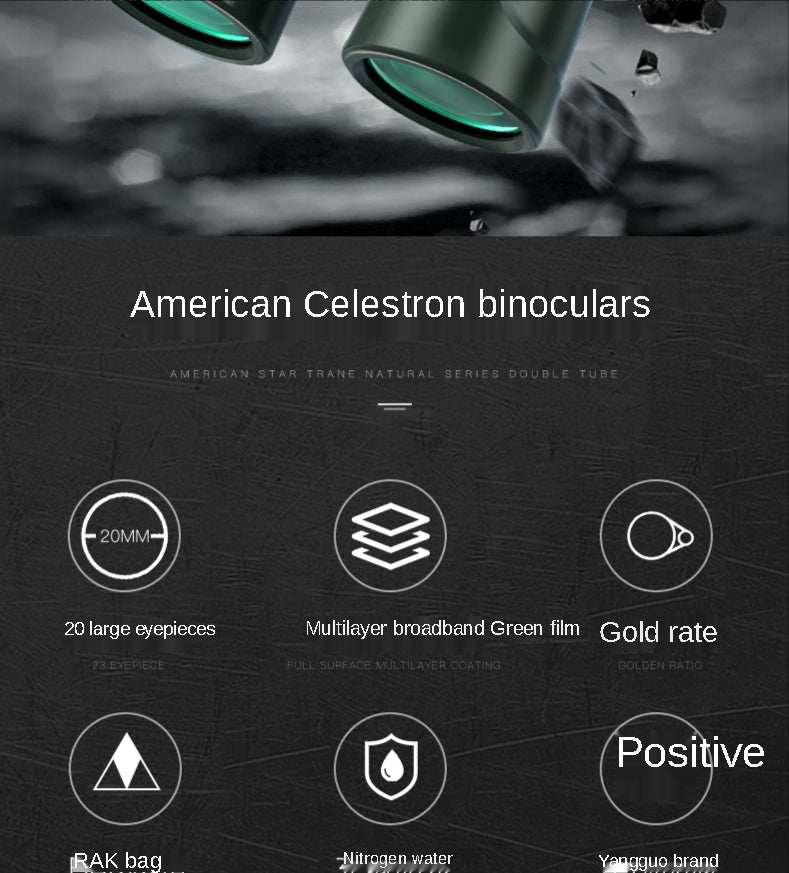 Celestron Outland X 8x42 & 10x42 Waterproof Binoculars – Fogproof, Multi-Coated Optics, BaK-4 Prisms, Outdoor & Wildlife Ready