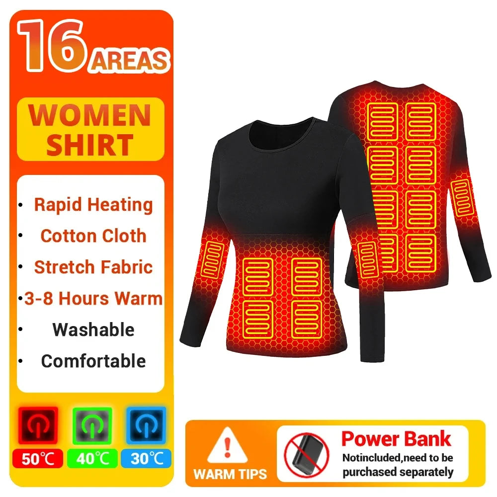 Self-Heating Thermal Jacket & Pants Set – USB Electric Heated Clothing for Men & Women | IRONRIDE