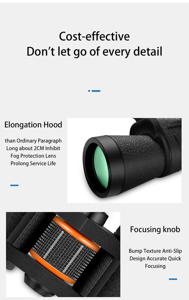 20x50 Professional Military-Grade Binoculars β Long Range, Waterproof, BAK4 Prism, Low Light Vision