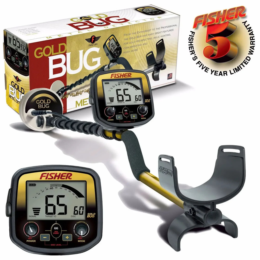 Gold Bug Pro Long-Range Metal Detector Kit – Dual Coil, 3M Underground Detection, High Sensitivity for Gold, Coins & Gems