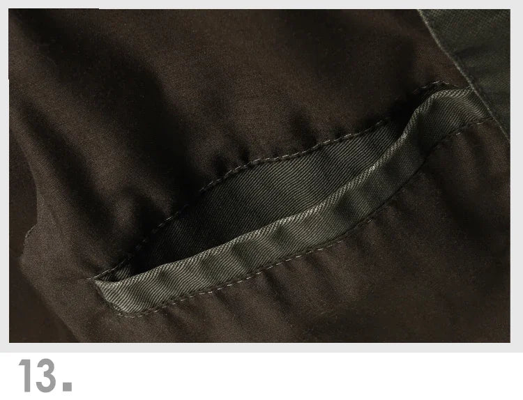 Men’s Plus Size Military Cargo Jacket – Spring & Autumn | Sizes M–6XL | Lightweight, Breathable, Tactical Style