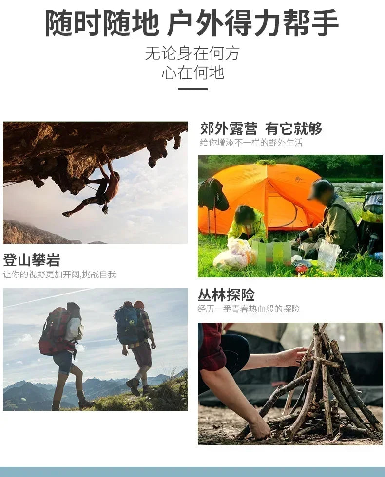 Waterproof Outdoor Survival Lighter – Portable Metal Fire Starter for Camping & Adventure