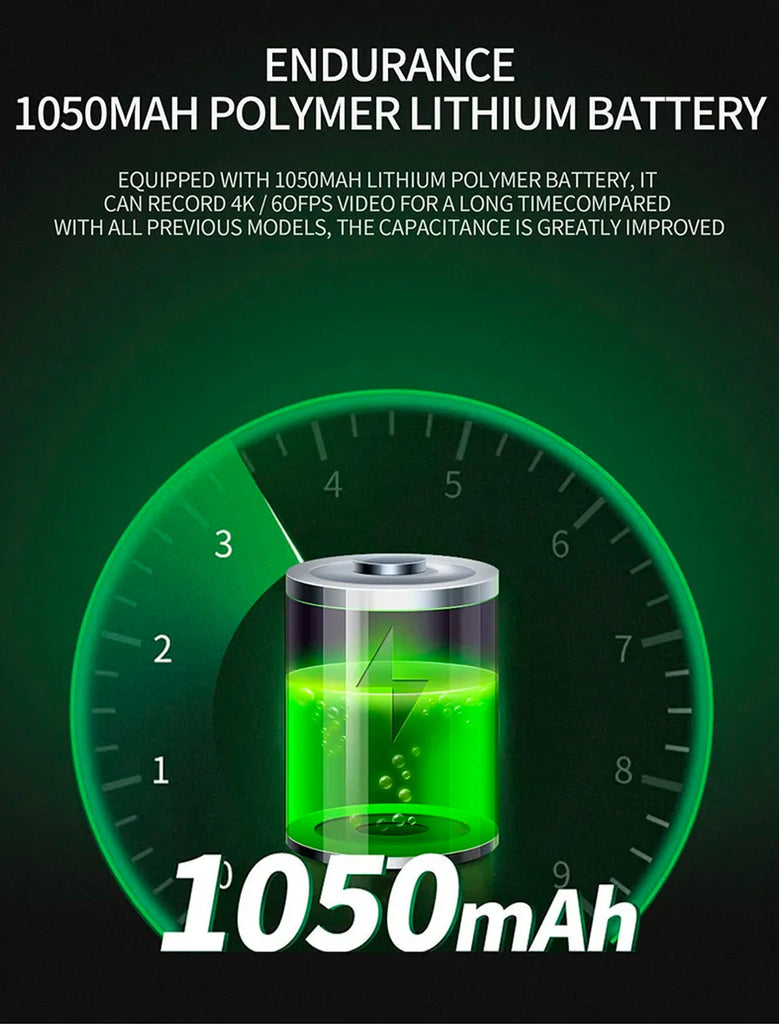 4K60FPS Waterproof Action Camera with Remote Control – Wide-Angle Sport Cam for Outdoor Adventures, Diving & Cycling