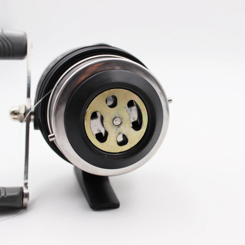 Fishing Wheel Bait Deep Sea BL25 – Fish Dart Wheel with Wire Metal Slingshot & Interchangeable Closed Wheel