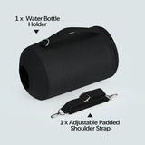 64oz / 128oz Insulated Water Bottle Carrier Bag with Strap – Protective Neoprene Sleeve for Thermos, Mug & Tumbler – Crossbody Holder for Hiking, Camping & Outdoor Use (Black) thumbnail 11