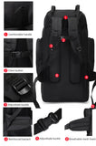 130L Waterproof Hiking Backpack – Heavy-Duty Outdoor Rucksack with Reflective Safety Strips & Molle System thumbnail 10
