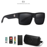 KDEAM All-Black Polarized Sunglasses – Unisex Square Frame | UV400 Protection for Fishing, Driving & Outdoor Adventure thumbnail 38