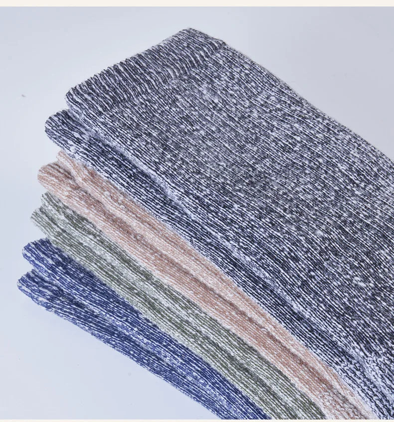 Men’s Merino Wool Thermal Socks – Thickened Winter Hiking & Mountaineering Socks | Breathable, Cushioned, Odor-Resistant