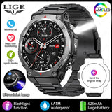 LIGE 2025 KT85 Outdoor Smartwatch – 1.43" AMOLED Display, Long Battery Life, Fitness & Health Tracker for Men thumbnail 22