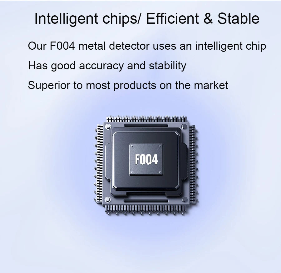 F004 High-Sensitivity Gold & Treasure Metal Detector – Deep Target Audio, 71kHz Precision Coil